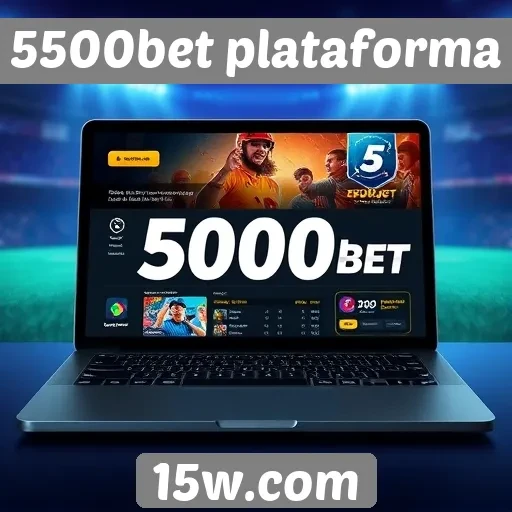 Experiência do usuário na navegação da 5500bet